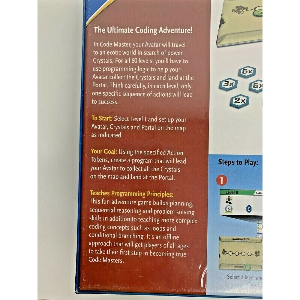 Code Master Programming Logic Game 60 Levels ThinkFun NEW - Picture 4 of 7